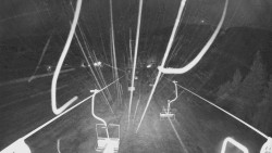 Lanovka - pohled dolů