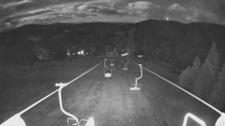 Lanovka - pohled dolů