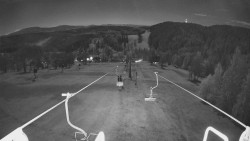 Lanovka - pohled dolů