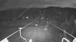 Lanovka - pohled dolů