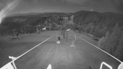 Lanovka - pohled dolů