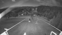 Lanovka - pohled dolů