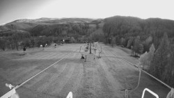 Lanovka - pohled dolů