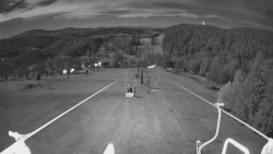 Lanovka - pohled dolů