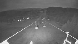 Lanovka - pohled dolů