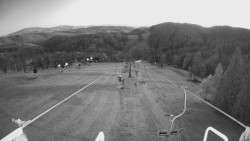 Lanovka - pohled dolů