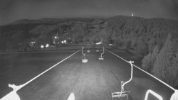 Lanovka - pohled dolů