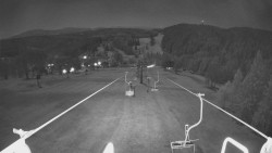 Lanovka - pohled dolů