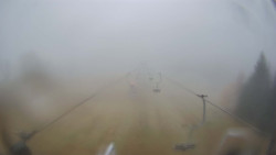 Lanovka - pohled dolů