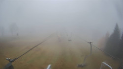 Lanovka - pohled dolů