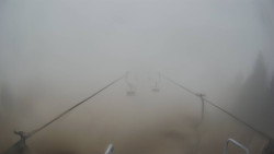 Lanovka - pohled dolů