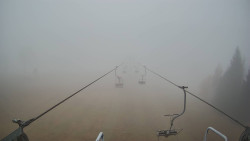 Lanovka - pohled dolů