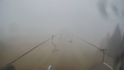 Lanovka - pohled dolů