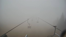 Lanovka - pohled dolů