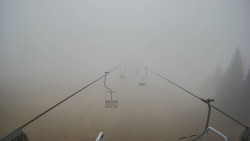 Lanovka - pohled dolů