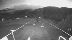 Lanovka - pohled dolů