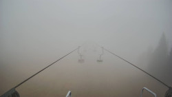 Lanovka - pohled dolů