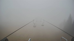 Lanovka - pohled dolů