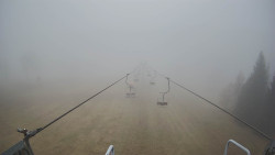 Lanovka - pohled dolů