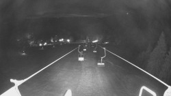 Lanovka - pohled dolů