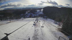 Lanovka - pohled dolů