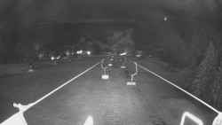 Lanovka - pohled dolů