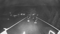 Lanovka - pohled dolů