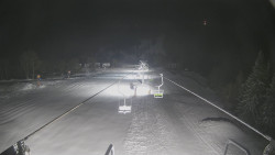 Lanovka - pohled dolů