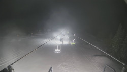 Lanovka - pohled dolů