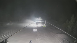 Lanovka - pohled dolů