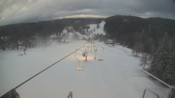 Lanovka - pohled dolů