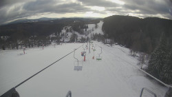 Lanovka - pohled dolů