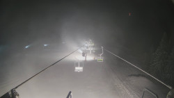 Lanovka - pohled dolů