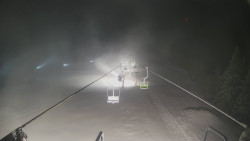 Lanovka - pohled dolů