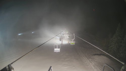 Lanovka - pohled dolů