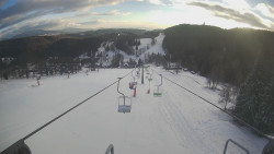 Lanovka - pohled dolů