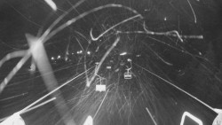 Lanovka - pohled dolů