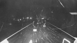 Lanovka - pohled dolů