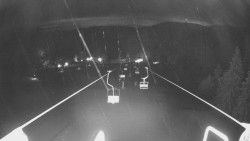 Lanovka - pohled dolů