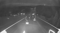 Lanovka - pohled dolů