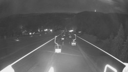 Lanovka - pohled dolů