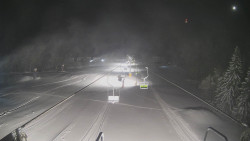 Lanovka - pohled dolů