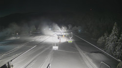 Lanovka - pohled dolů