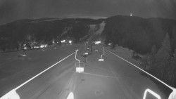 Lanovka - pohled dolů