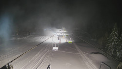 Lanovka - pohled dolů