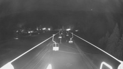 Lanovka - pohled dolů