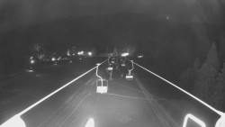 Lanovka - pohled dolů