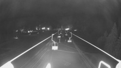 Lanovka - pohled dolů