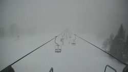 Lanovka - pohled dolů