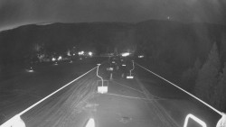 Lanovka - pohled dolů